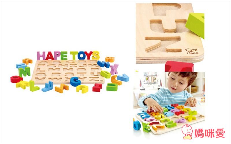 《德國 Hape》小童玩具無毒木製竹子玩具 / 積木 / 迷宮 / 字母拼圖(2歲以上適用)
