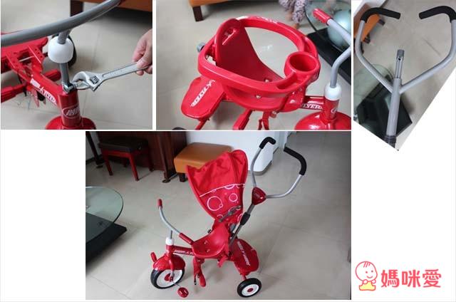 美國百年品牌 Radio Flyer 4-in-1三輪推車 / 小綿羊滑步三輪車