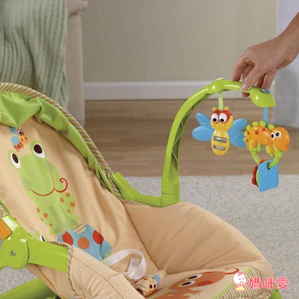 《Fisher-Price費雪》踢踢琴三合一遊戲墊 / 可攜式兩用安撫躺椅