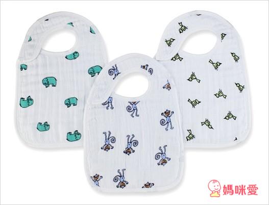 《Aden+Anais》嬰兒棉紗包巾 / 竹纖維款禮盒 / 幼兒圍兜 / 寶寶拍嗝巾