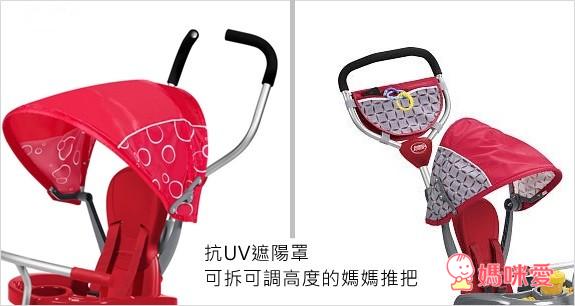 美國百年品牌 Radio Flyer 4-in-1三輪推車 / 小綿羊滑步三輪車