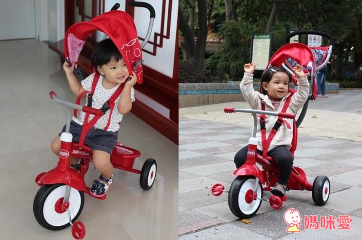 美國百年品牌 Radio Flyer 4-in-1三輪推車 / 小綿羊滑步三輪車