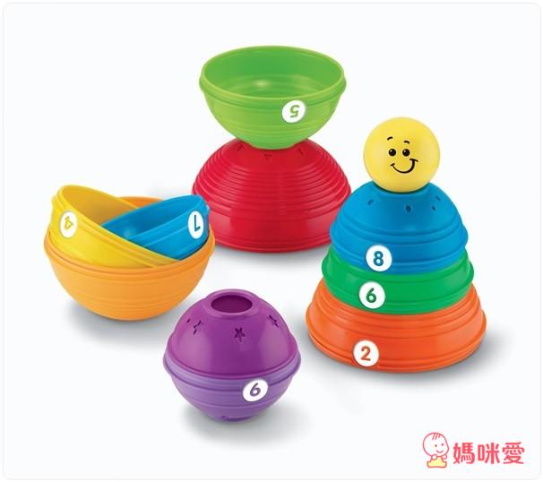 《Fisher-Price 費雪》小猴子固齒器 / 彩虹疊疊杯 / 小猴子滾輪玩具 / 猴子推車音樂玩具 / 床頭聲光兩用鈴