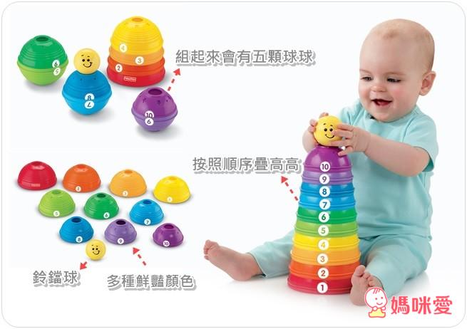 《Fisher-Price 費雪》小猴子固齒器 / 彩虹疊疊杯 / 小猴子滾輪玩具 / 猴子推車音樂玩具 / 床頭聲光兩用鈴