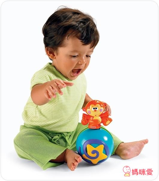 《Fisher-Price 費雪》小猴子固齒器 / 彩虹疊疊杯 / 小猴子滾輪玩具 / 猴子推車音樂玩具 / 床頭聲光兩用鈴