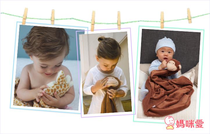 《美國Angel Dear》 寶寶成長的好朋友 動物嬰兒毛毯 / 安撫巾