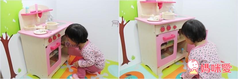 《德國Hape》優質無毒木製玩具 (前100名購買粉色廚台，廠商加碼送Hape木製萬花筒)