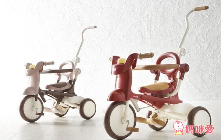 《日本iimo》第一生活美學 第二代可折疊兒童三輪車