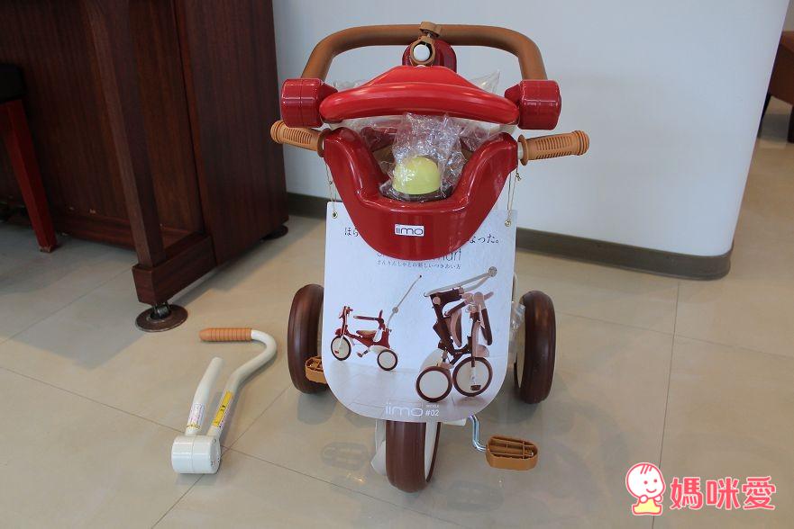 《日本iimo》第一生活美學 第二代可折疊兒童三輪車