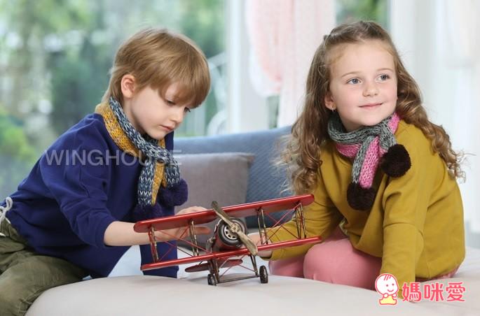 韓國Winghouse》防走失包/針織圍巾/ 針織毛帽‧韓國AMOS》安全無毒 水性蠟筆