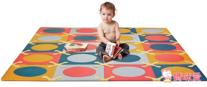 《美國設計 台灣製造 Skip Hop遊戲地墊》無毒泡棉材質 讓寶寶享受爬行玩耍空間