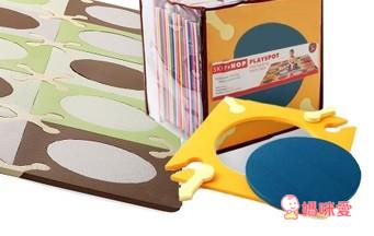 《美國設計 台灣製造 Skip Hop遊戲地墊》無毒泡棉材質 讓寶寶享受爬行玩耍空間