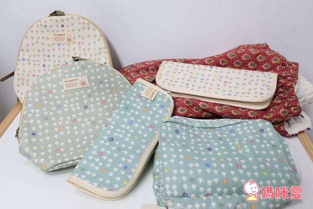 《日本Hoppetta》六層紗防踢被/ 蘑菇棉被/ 保溫保冷提袋/ 保暖披巾 / 外出收納包