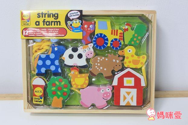 《美國》Alex小小建築師&小手穿線樂 /GIOTTO BEBE水洗蠟筆 / AMOS水性蠟筆