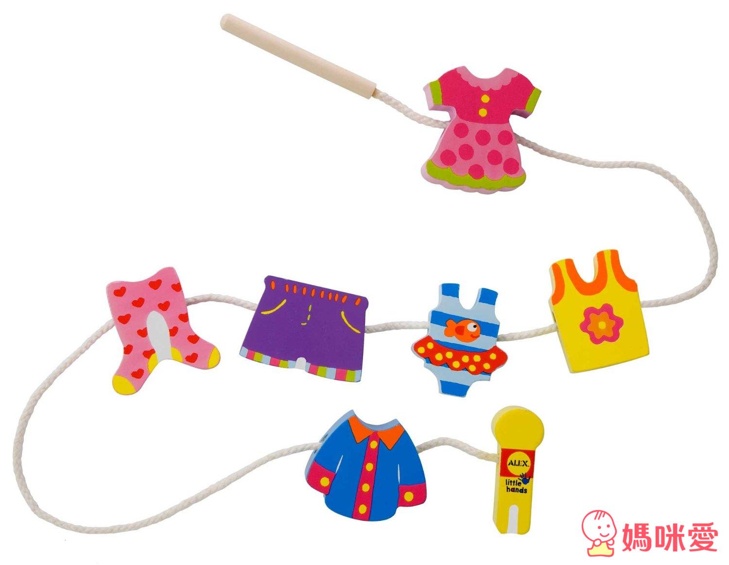 《美國》Alex小小建築師&小手穿線樂 /GIOTTO BEBE水洗蠟筆 / AMOS水性蠟筆