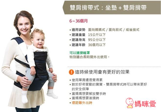 《韓國pognae》嬰兒雙肩背巾 / 智慧型三合一坐墊式背巾 / 多功能防風保暖袍 / 口水巾