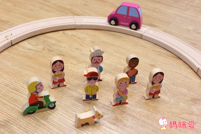 《法國Janod》環保安全好教具 磁鐵壁貼 / 木製玩具