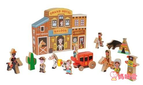 《法國Janod》環保安全好教具 磁鐵壁貼 / 木製玩具