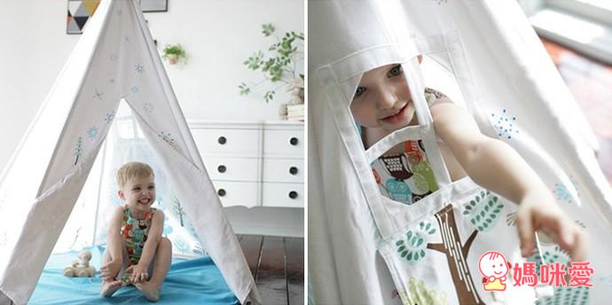 【預購】韓國CUNA TENT 成長美學小木屋 打造寶專屬的玩樂空間