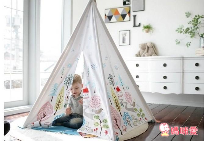 【預購】韓國CUNA TENT 成長美學小木屋 打造寶專屬的玩樂空間