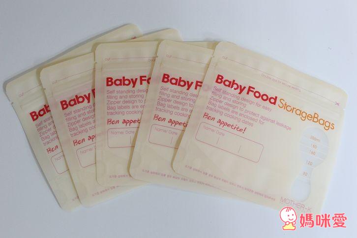 韓國Mother-K  奶粉/母奶/食物(副食品)抗菌儲存袋 。 抗菌拋棄式餐桌墊