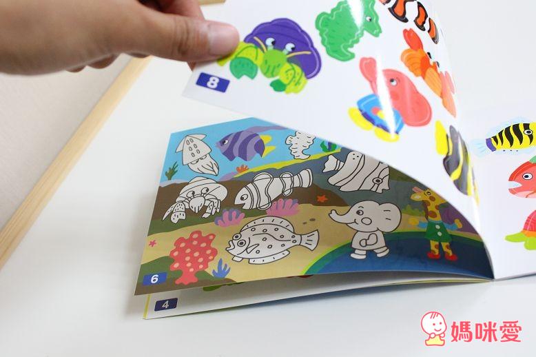 日本LIEBAM 好攜帶、好好玩、可貼可畫 遊戲貼紙書