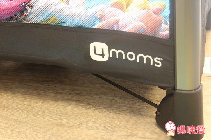 【媽咪愛♥獨家首賣】4moms 遊戲床(嬰兒網床) 單手即搞定遊戲床的展開及收納