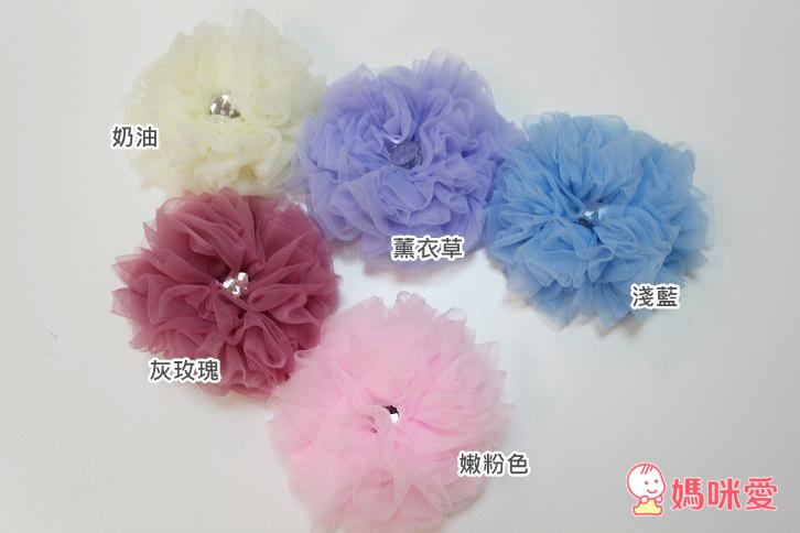 Chic Baby Rose 手工髮夾