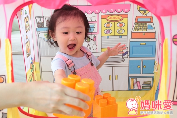 《日本熱銷FairyTent》易組裝、好收納 兒童遊戲帳篷屋  寶寶專屬的玩樂空間