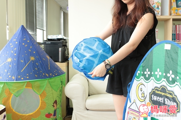《日本熱銷FairyTent》易組裝、好收納 兒童遊戲帳篷屋  寶寶專屬的玩樂空間