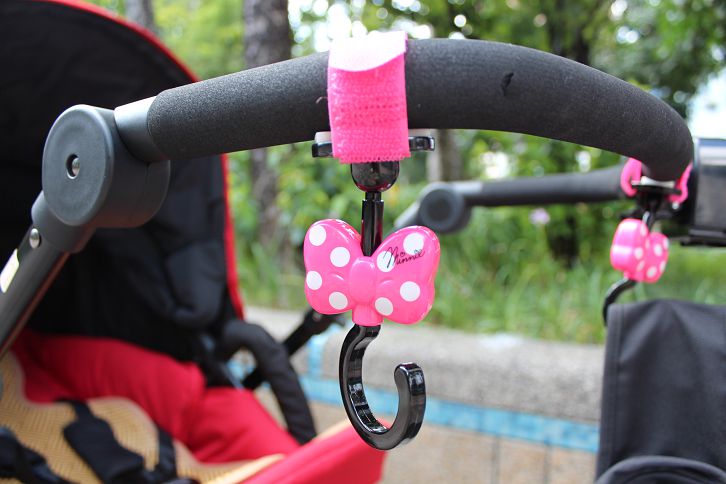 《美國CityGrips》實用&時尚 推車把手套 / 《日本迪士尼》360度旋轉嬰兒推車掛勾