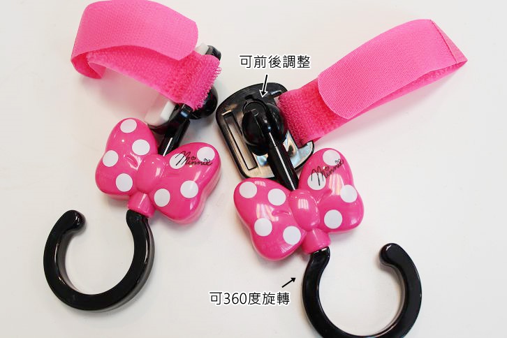 《美國CityGrips》實用&時尚 推車把手套 / 《日本迪士尼》360度旋轉嬰兒推車掛勾