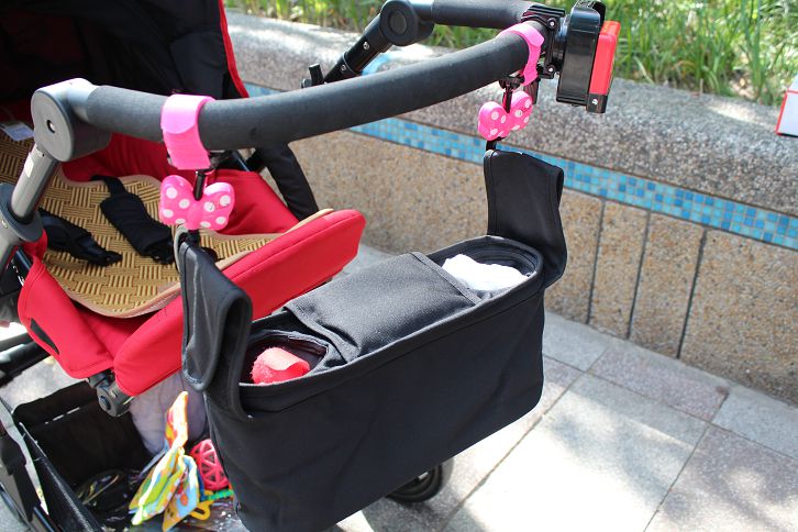 《美國CityGrips》實用&時尚 推車把手套 / 《日本迪士尼》360度旋轉嬰兒推車掛勾