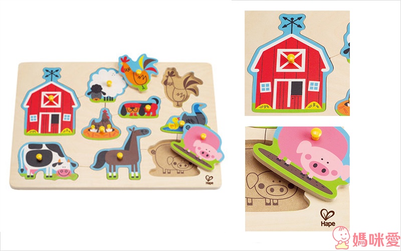 《德國 Hape》優質無毒木製玩具 積木筒 / 感統玩具 / 音樂玩具 / 立體拼圖