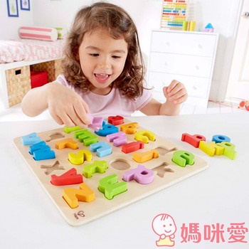《德國 Hape》小童玩具無毒木製竹子玩具 / 積木 / 迷宮 / 字母拼圖(2歲以上適用)