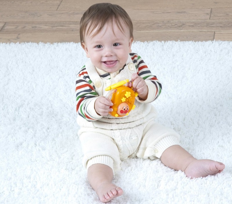日本麵包超人 手指發展推車玩具