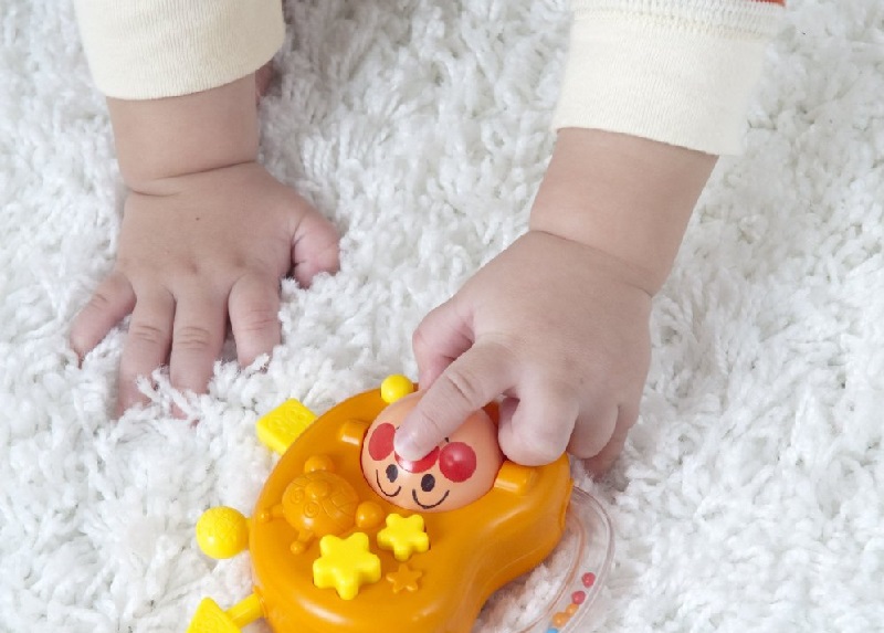 日本麵包超人 手指發展推車玩具