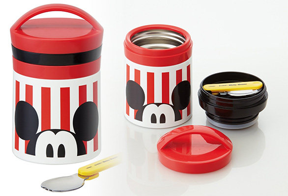 奇紅條紋復古造型保溫 / 保冷瓶