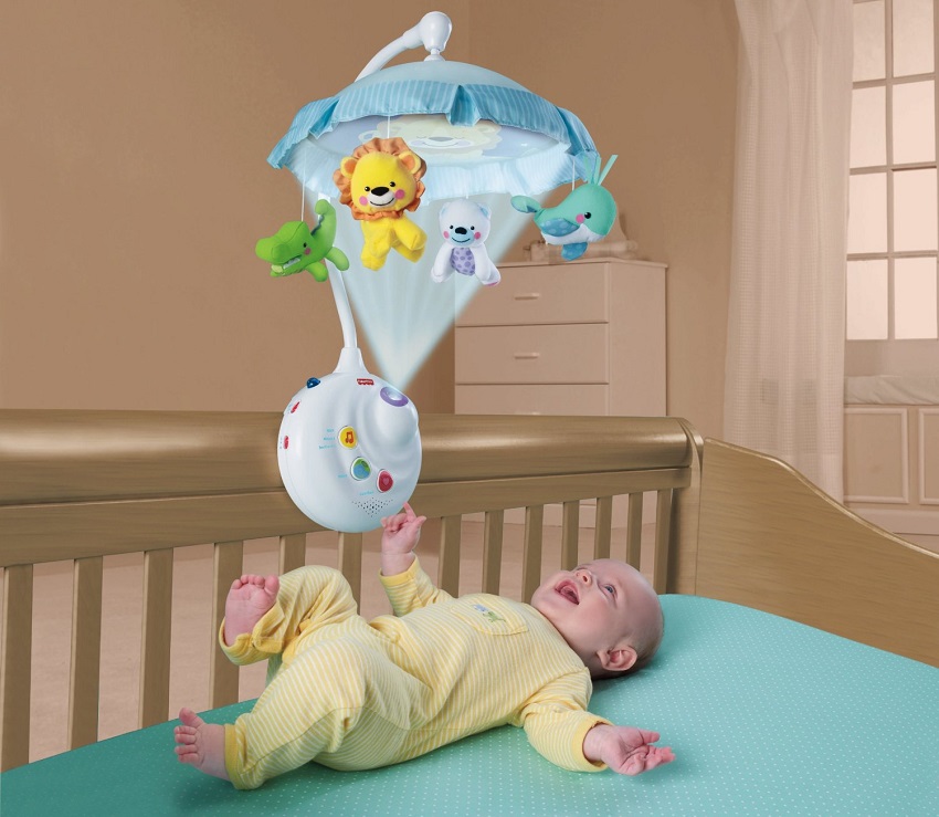 Fisher-Price 床頭聲光兩用音樂鈴 /  Munchkin 莫札特方塊