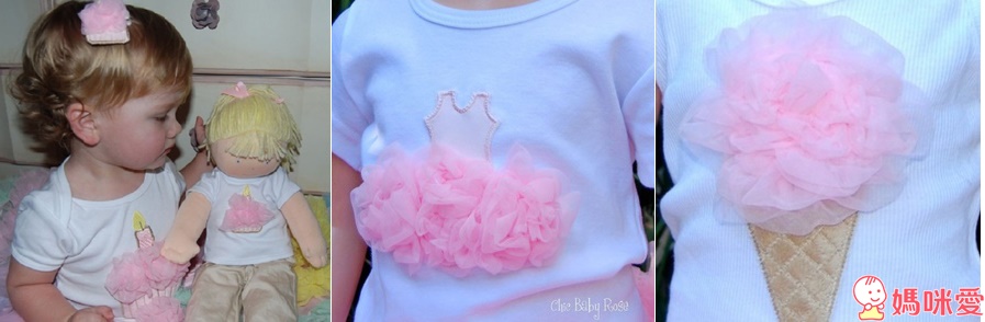 Chic Baby Rose 短袖上衣