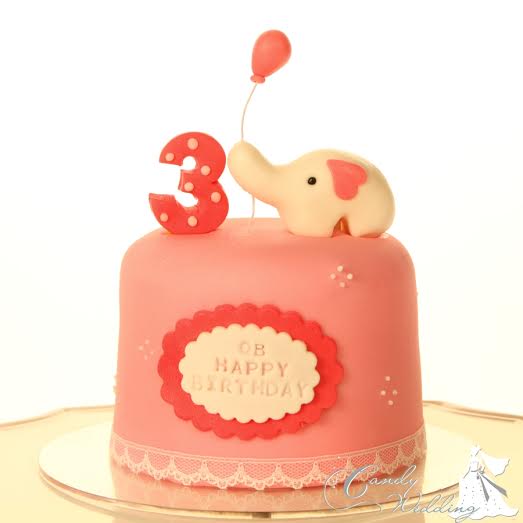 《Candy Wedding 翻糖蛋糕》純手工製作 精美禮盒裝