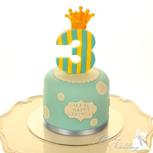 《Candy Wedding 翻糖蛋糕》純手工製作 精美禮盒裝