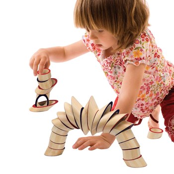 《德國 Hape》小童玩具無毒木製竹子玩具 / 積木 / 迷宮 / 字母拼圖(2歲以上適用)