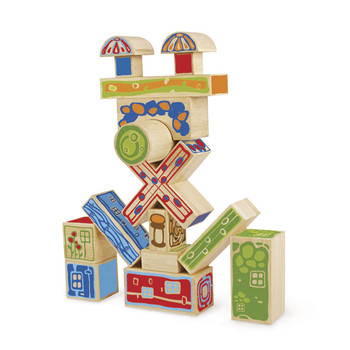 《德國 Hape》小童玩具無毒木製竹子玩具 / 積木 / 迷宮 / 字母拼圖(2歲以上適用)