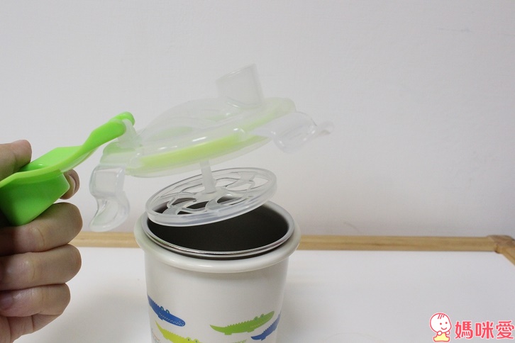 《美國 innobaby 不鏽鋼餐具》車車餐盤組 /  不鏽鋼餐具  / 固齒器