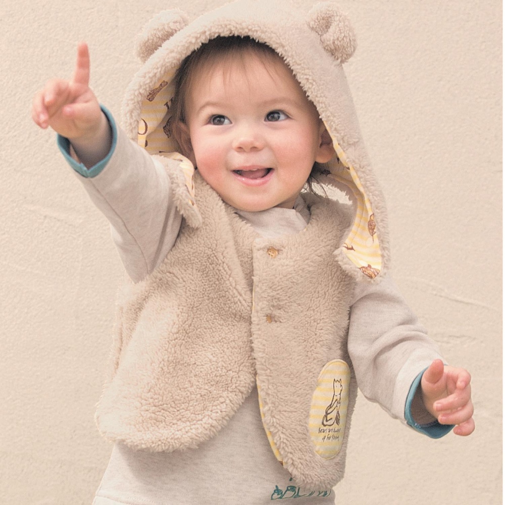 《日本千趣會》秋冬保暖穿搭 爬爬褲 / 背心 / 口水兜