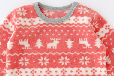 日本Chuckle Baby - 草莓紅水玉長袖包屁衣