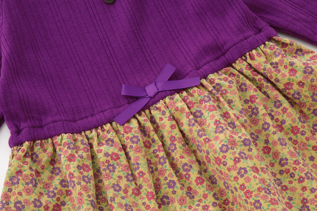 日本Chuckle Baby - 草莓紅水玉長袖包屁衣