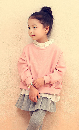 【換季回饋現折50元起】《韓國 jkids》個性上衣、罩衫 / 皮草外套 / 假兩件內搭褲