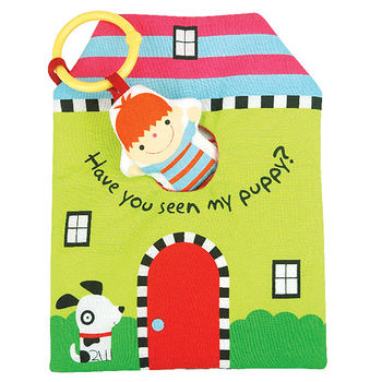 【美國K's Kids 益智玩具】 寶寶的秘密基地 立體魔法球屋 / 立體火車站 / 幼兒布書組